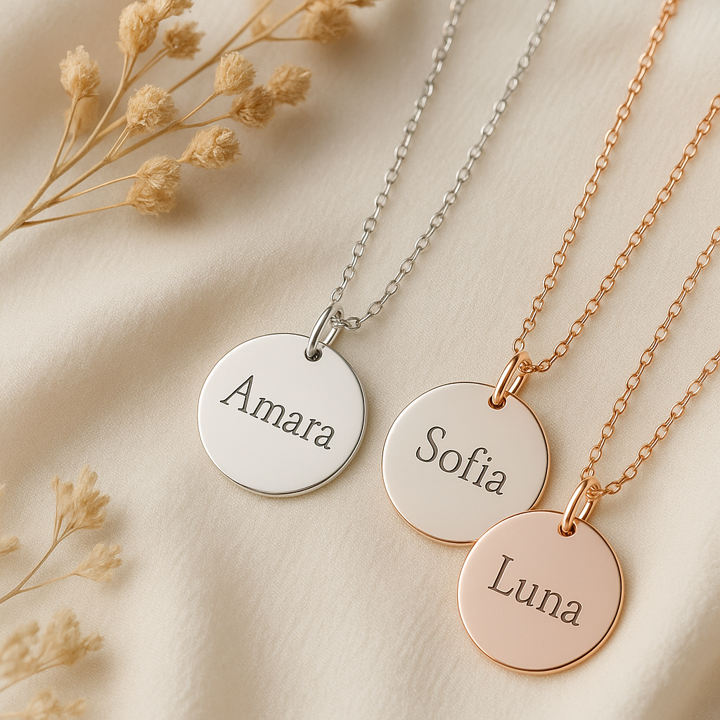 Custom Circle Necklace