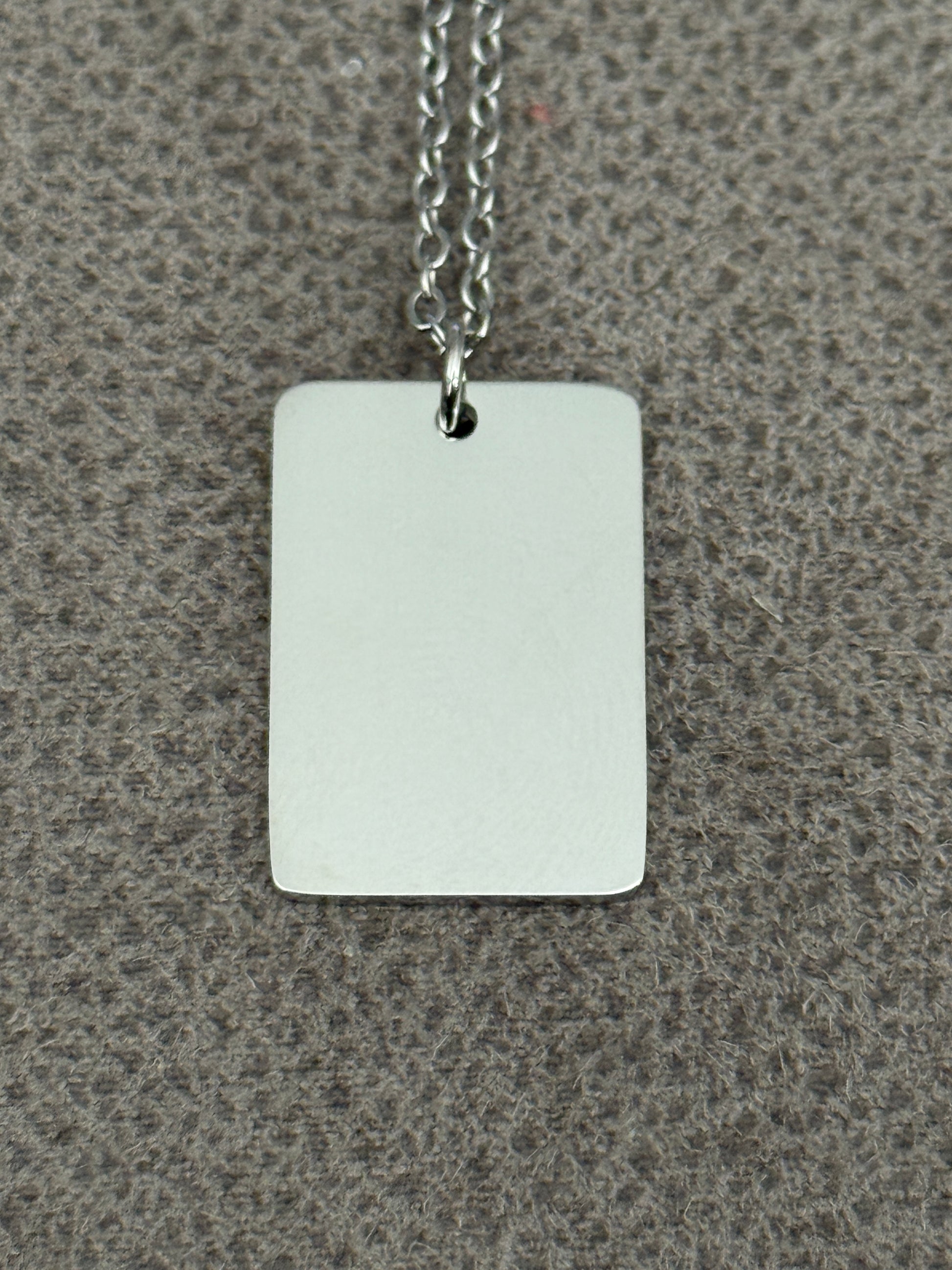Custom Square Necklace