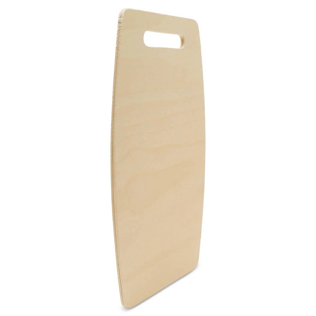 Wood Cutting Board Cutout with Wider Middle