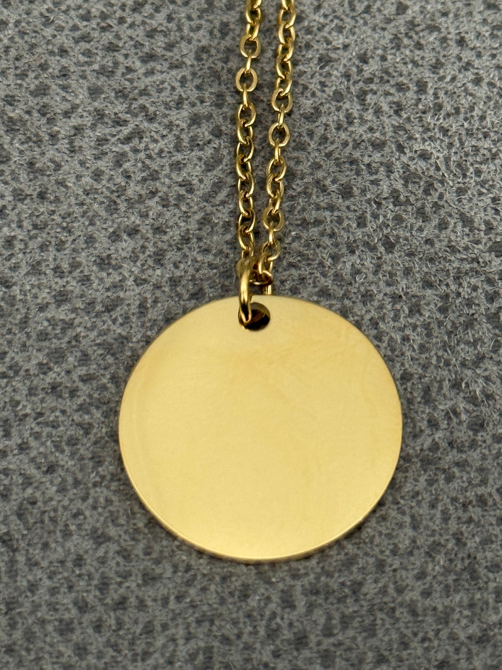 Custom Circle Necklace