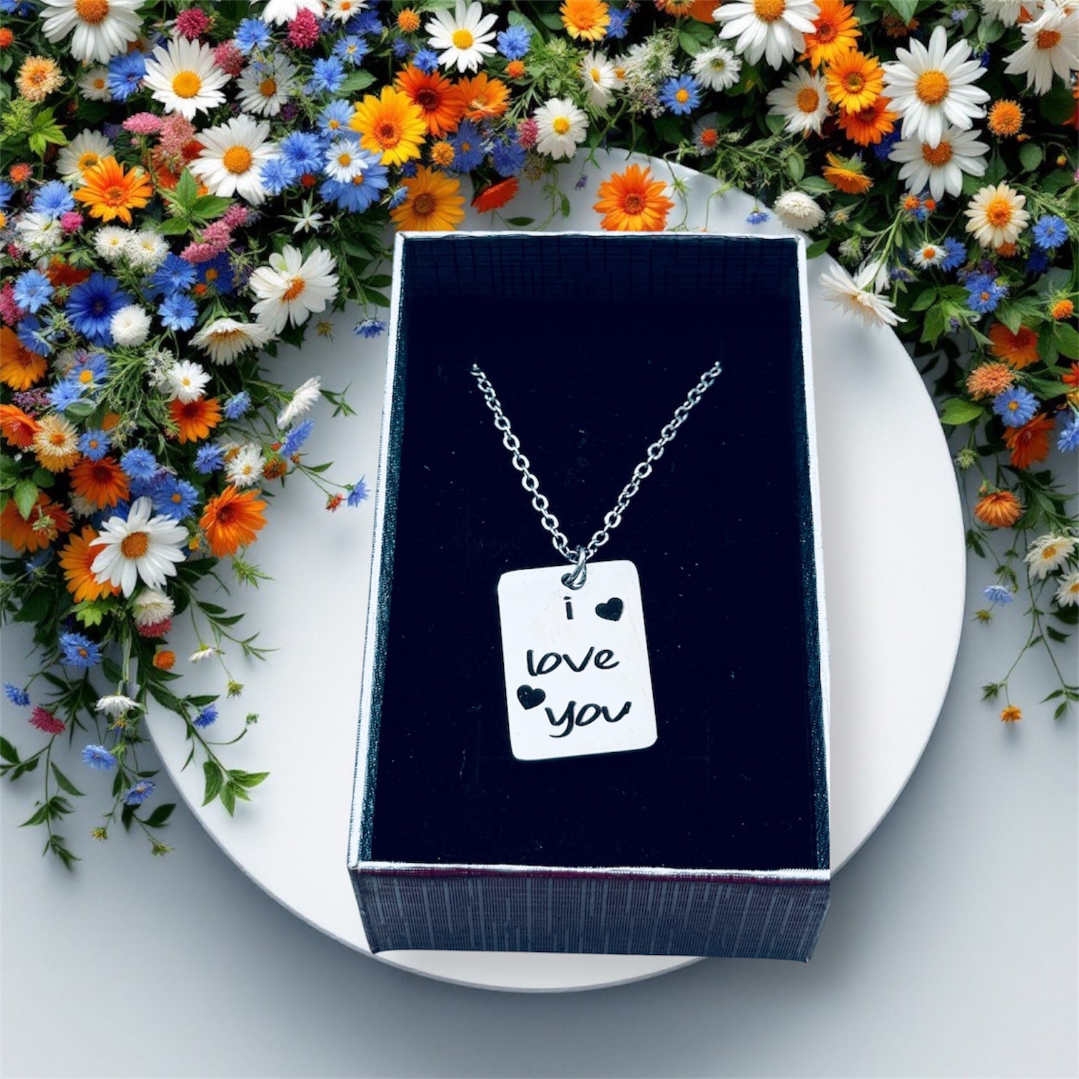 Custom Square Necklace