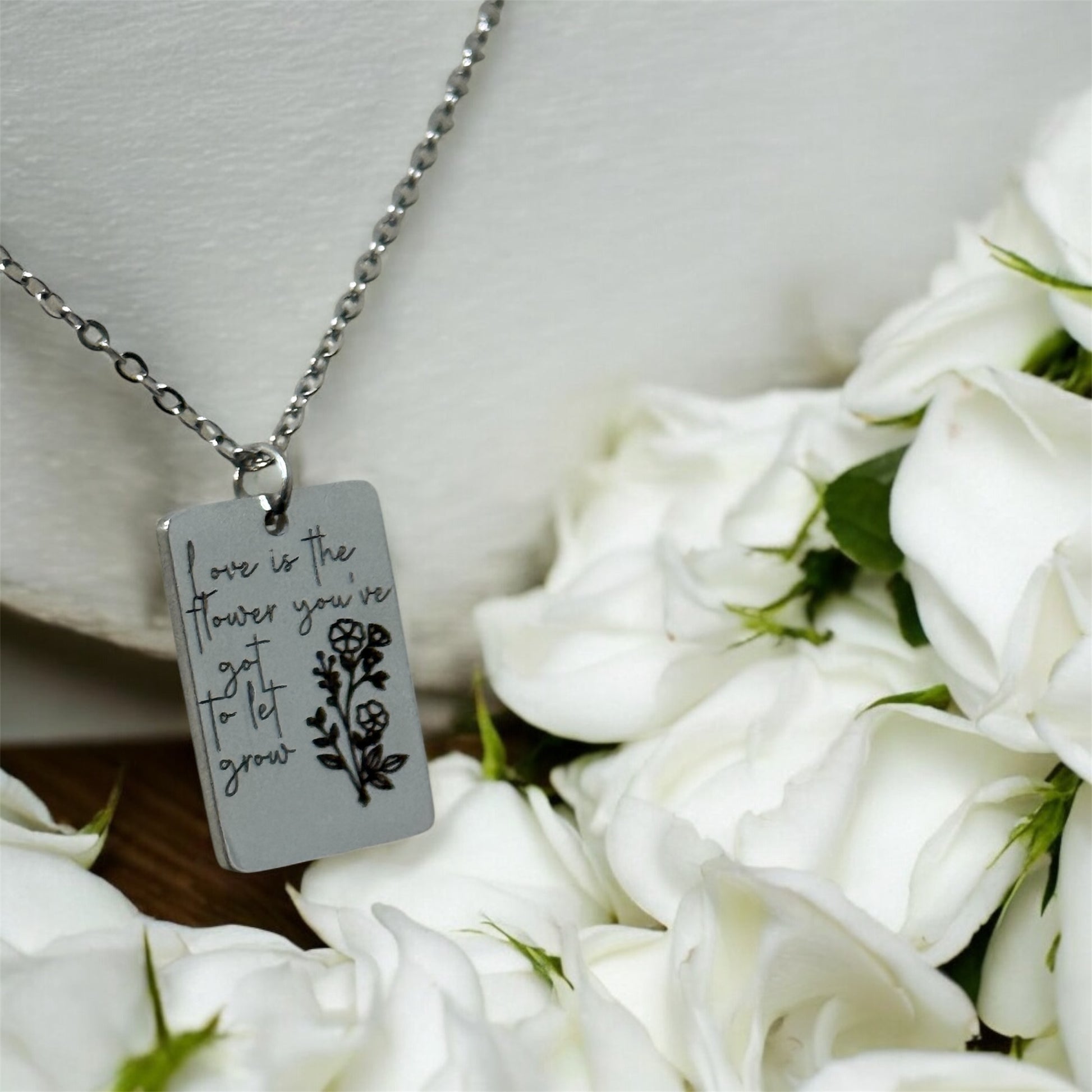 Custom Square Necklace
