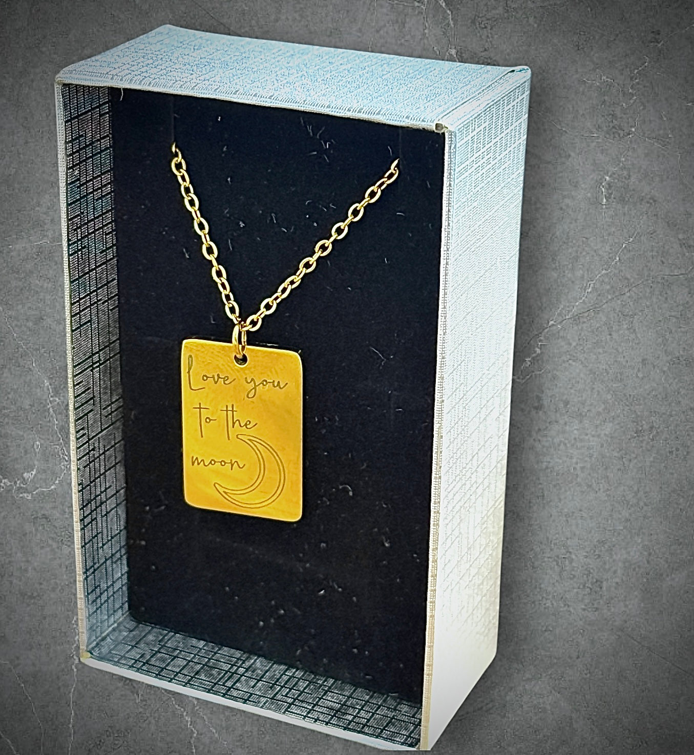 Custom Square Necklace