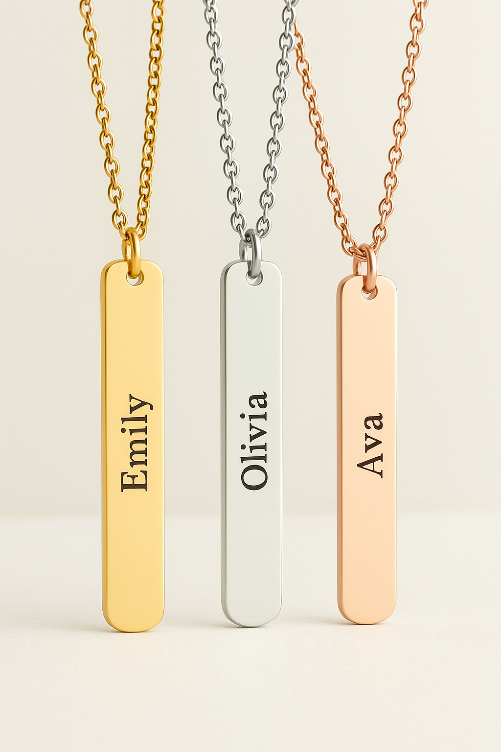 Vertical Curved Pendant