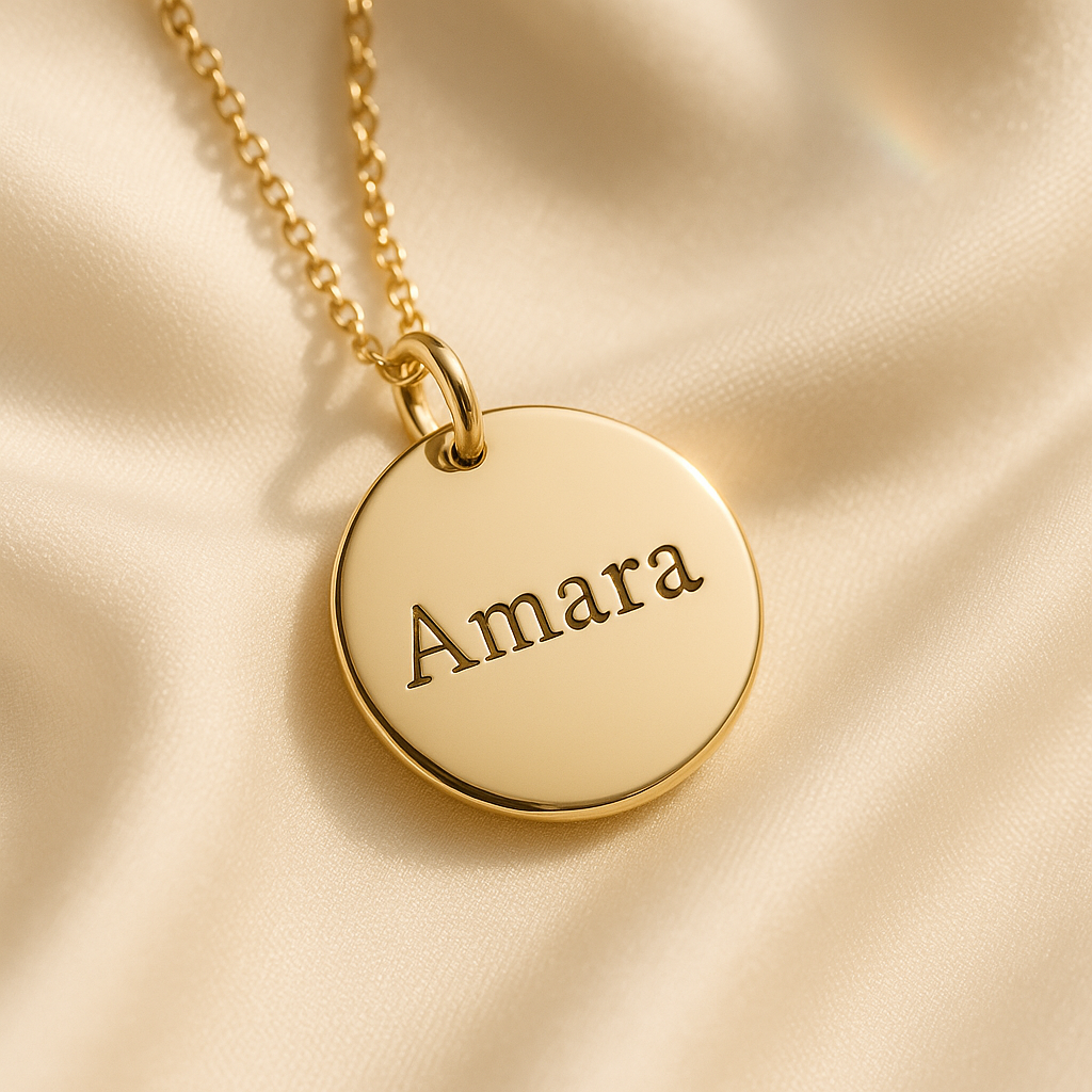 Custom Circle Necklace