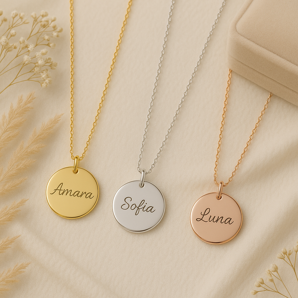 Custom Circle Necklace